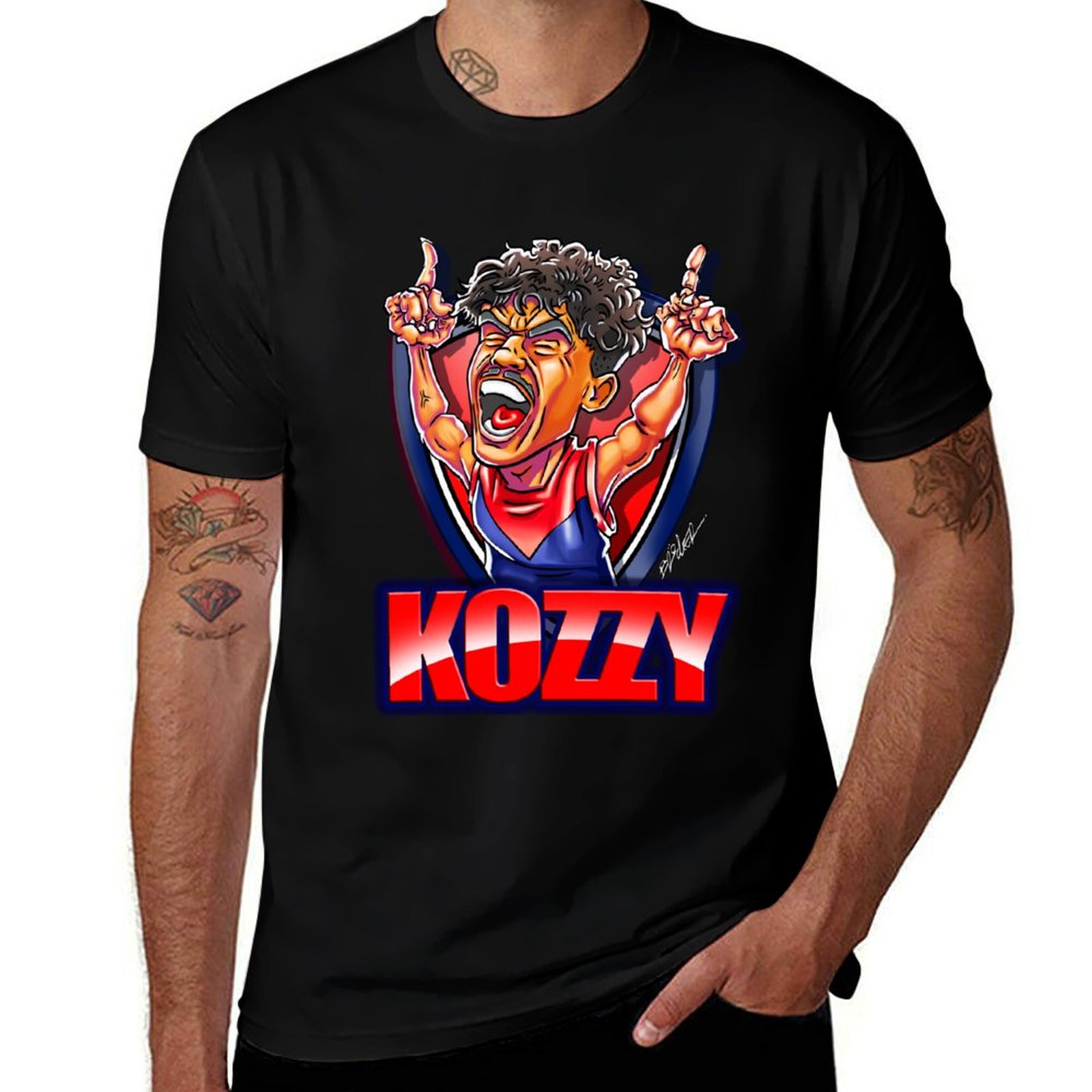 Mens Fashion Melbourne - Kozzy Pickett design - Melbourne Demons
