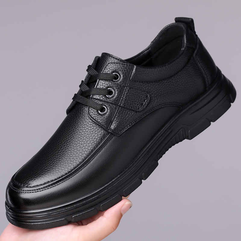 Mens Fashion Dress Shoes - Fashion Cow Leather Dress Shoes for