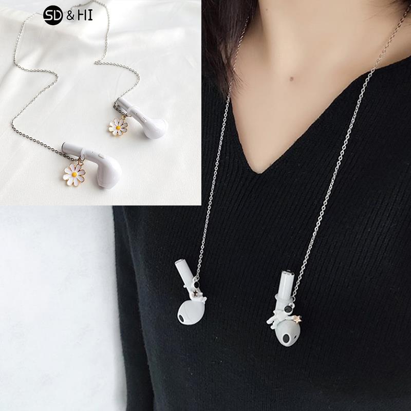 Men'S Fashion Necklaces - Fashion Anti-Lost Wireless Earphone Necklace for