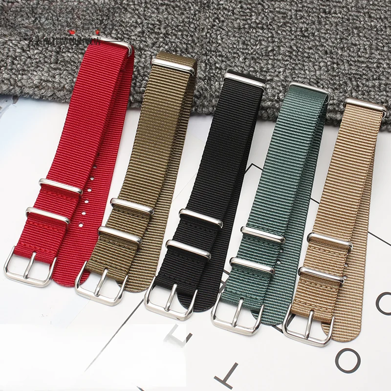 Mens Fashion In 1920 - Universal Durable Nylon Watchband for Seiko
