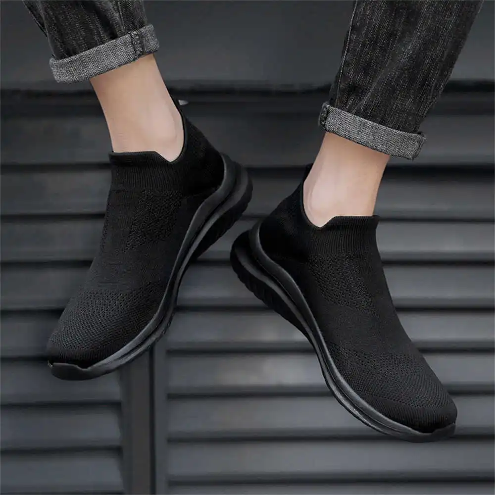 Men'S Fashion All Black Outfit - Beige Soft New Novelty Tennis Shoes