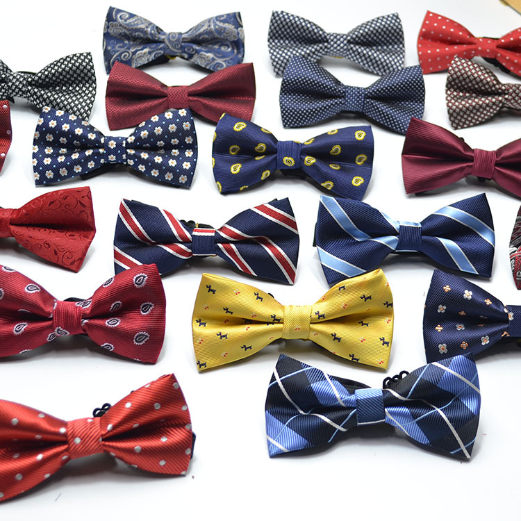 Men'S Fashion Over 60 - Bowtie Men Formal Dot Stripe Necktie