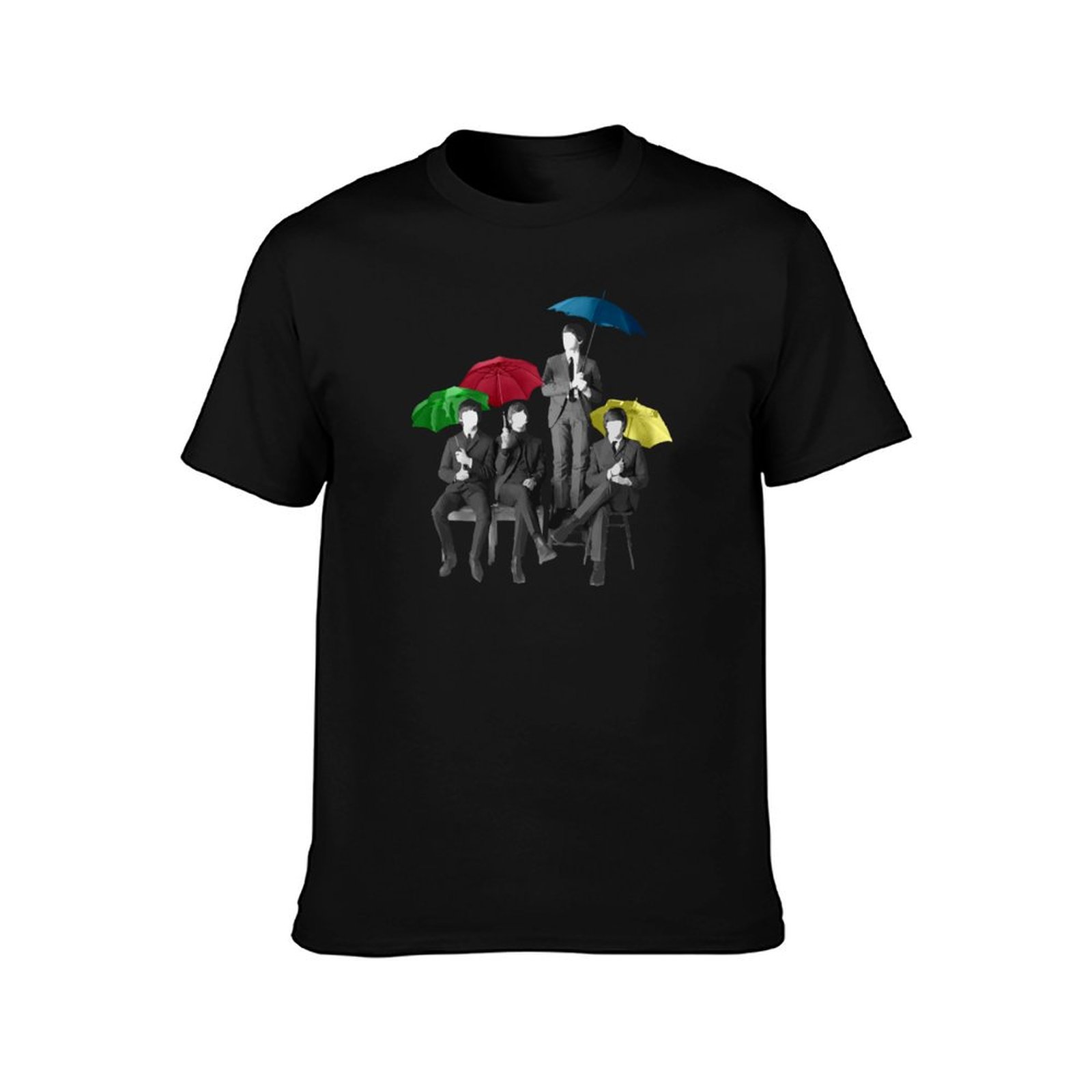 Umbrella Fab Four T-Shirt Casu - Men'S Fashion Umbrella recension och pris