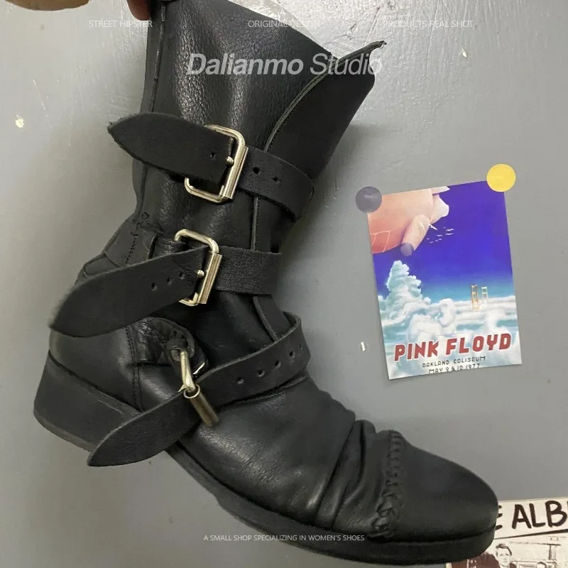 Fashion Men's Genuine Leather  - Men Fashion Vintage recension och pris