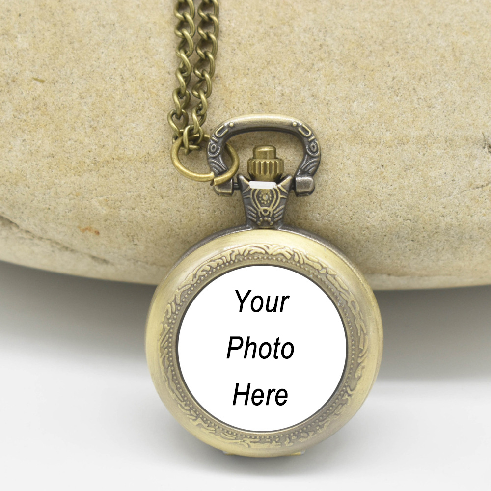 Custom Vintage Metal Pocket Wa - Men'S Fashion Necklaces recension och pris