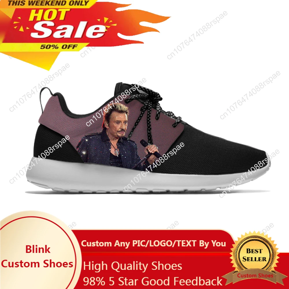 Rock Star Johnny Hallyday Musi - Men'S Fashion Running Shoes recension och pris