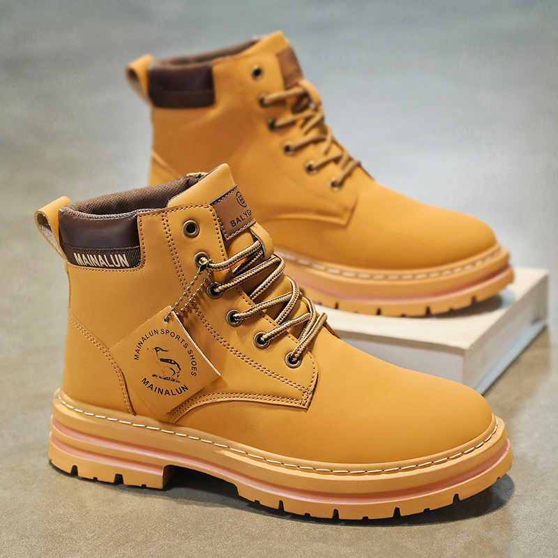 Classic Men High Top Boots Hig - Mens Fashion Week recension och pris