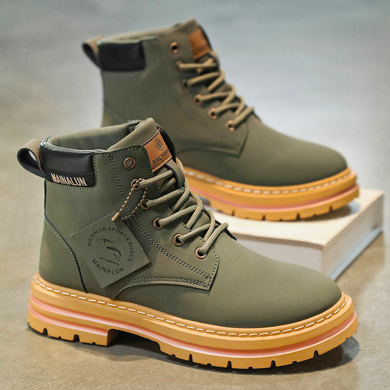 Classic Men High Top Boots Hig - Mens Fashion Week recension och pris