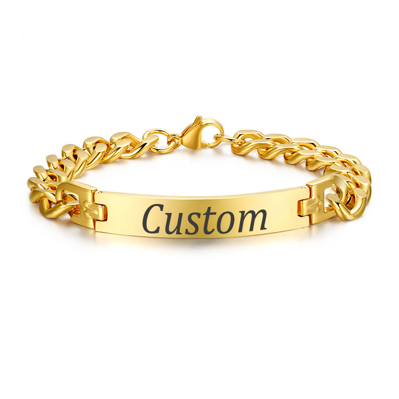 Azimiby Customizable Name Clas - Men'S Fashion Jewelry Bracelets recension och pris