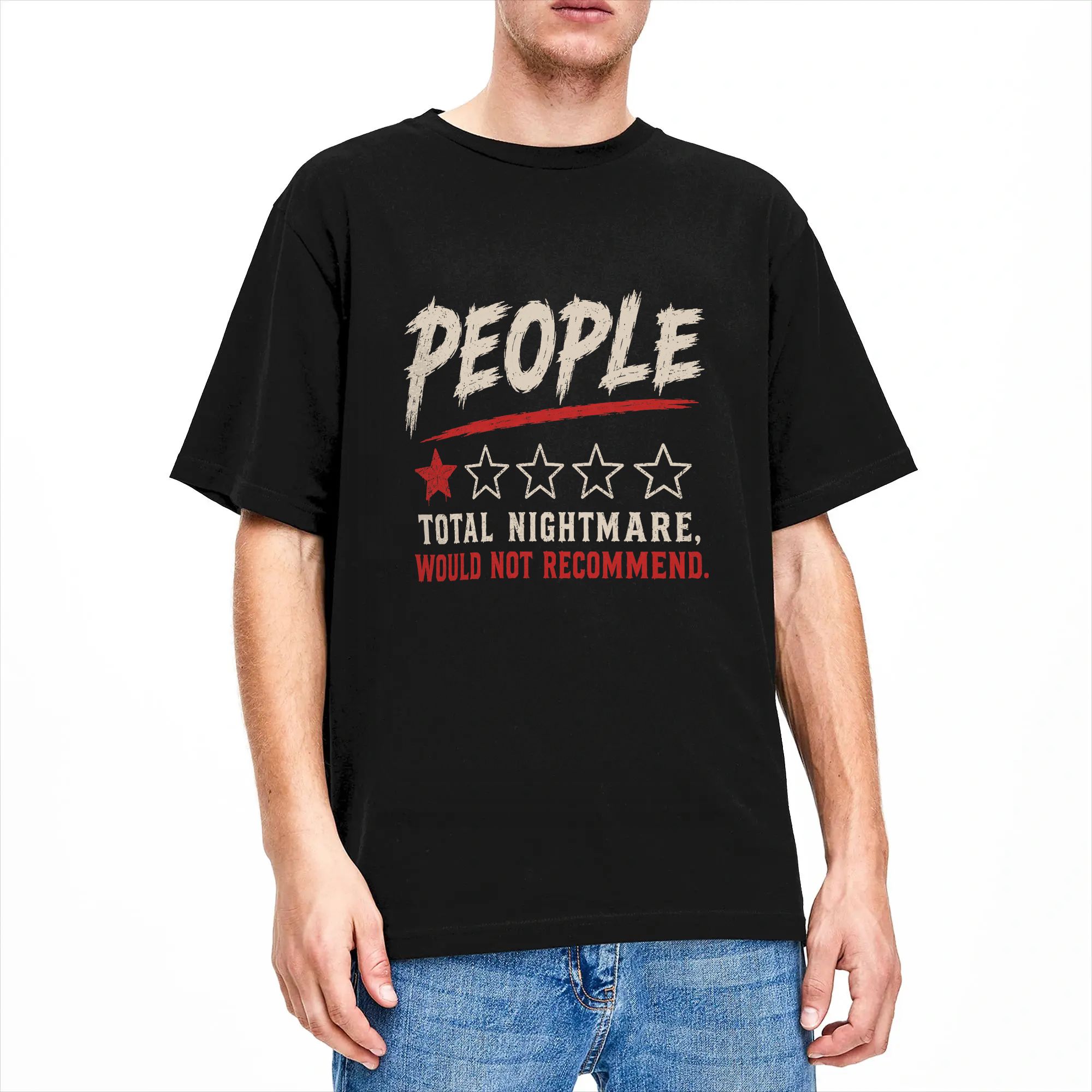 Men Women's T-Shirt People One - Men'S Fashion Reviews recension och pris