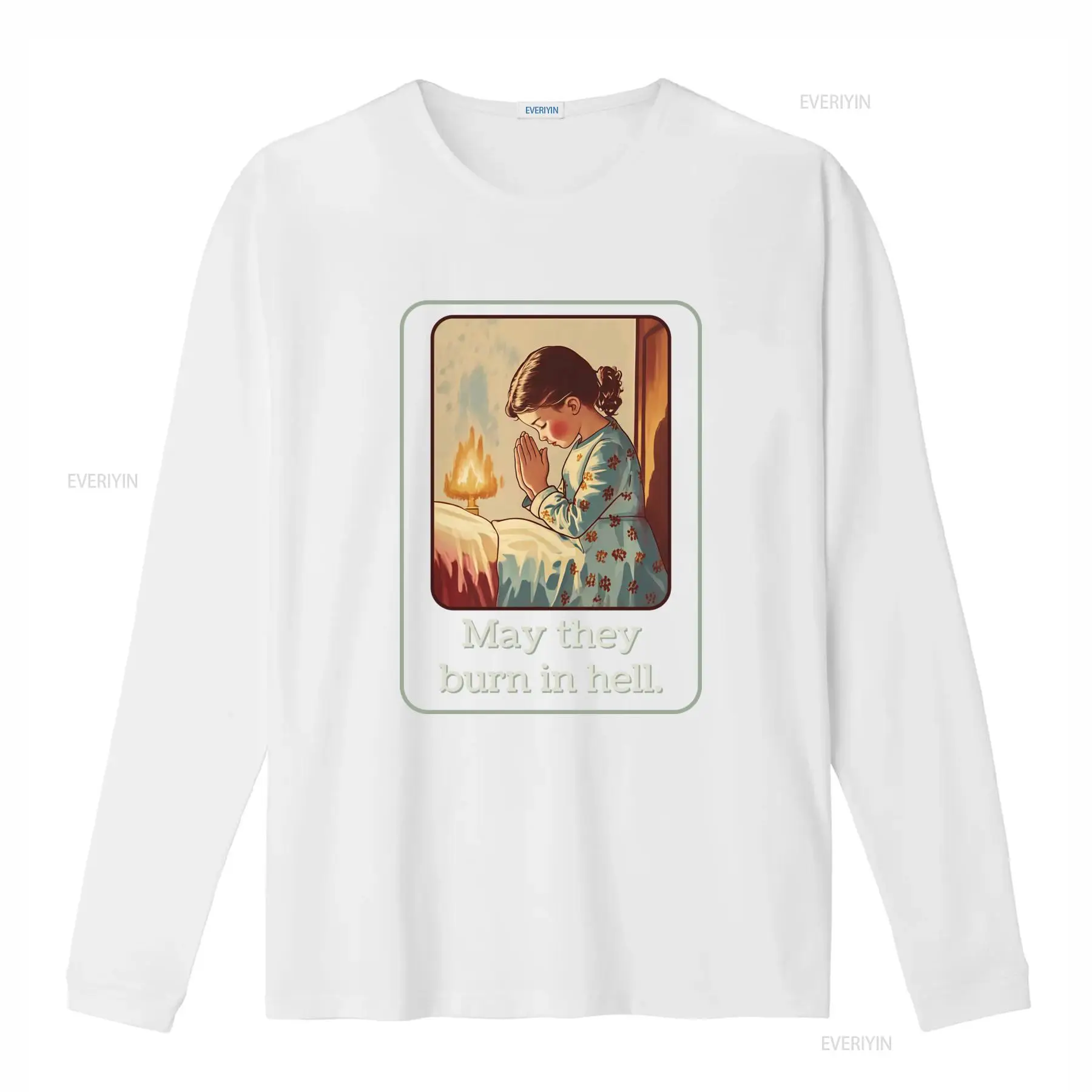 May They Burn In Hell T Shirt  - Mens Fashion In The 50S recension och pris
