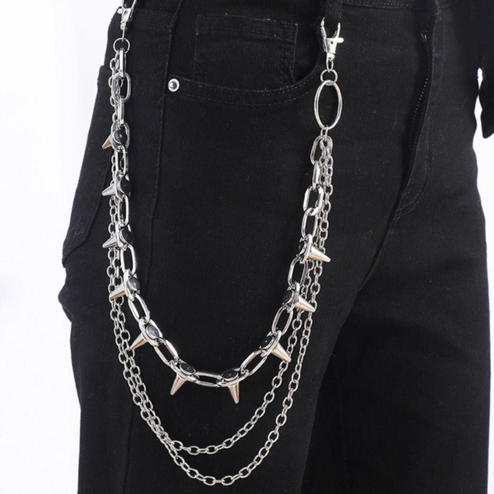 Unisex Hip Hop Punk Rock Metal - Men'S Fashion Overalls recension och pris