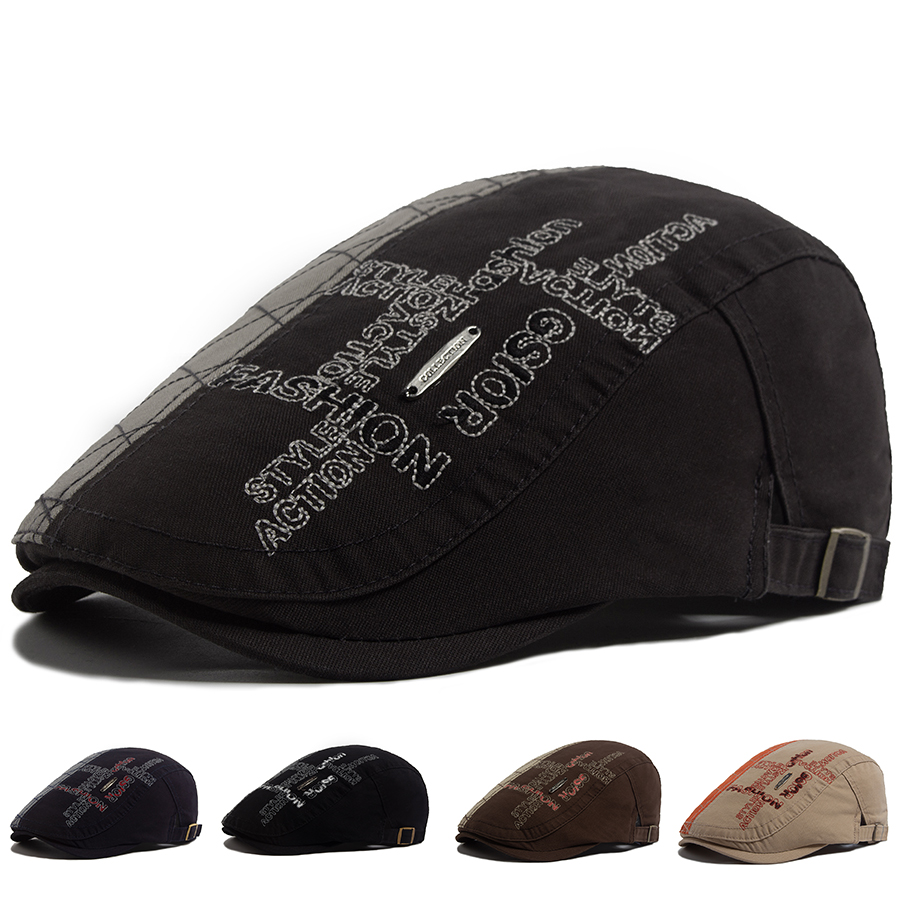 Letter Label Men Berets Fashio - Men'S Fashion Labels recension och pris