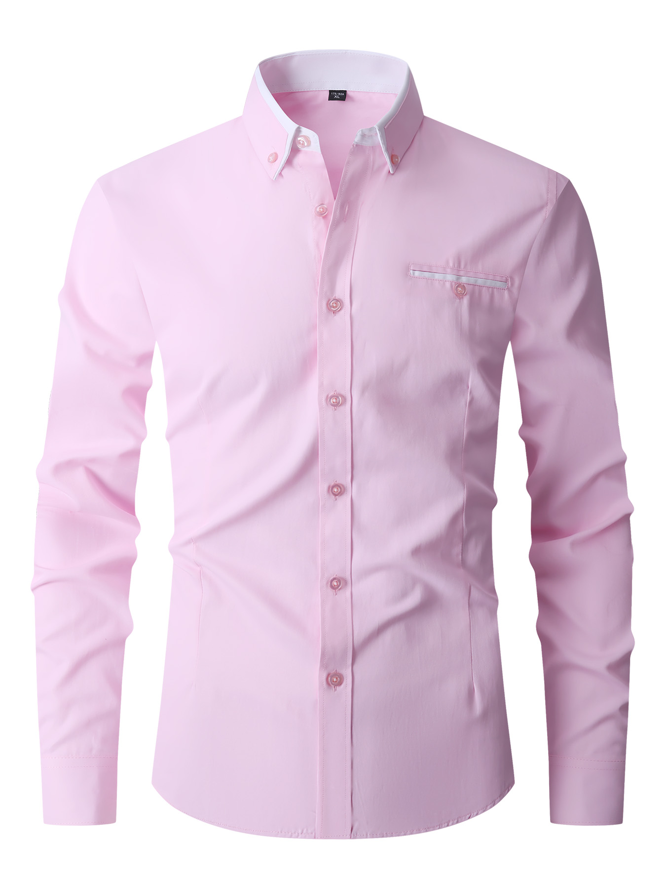 Men Formal Shirt Long Sleeve O - Men'S Fashion Formal recension och pris