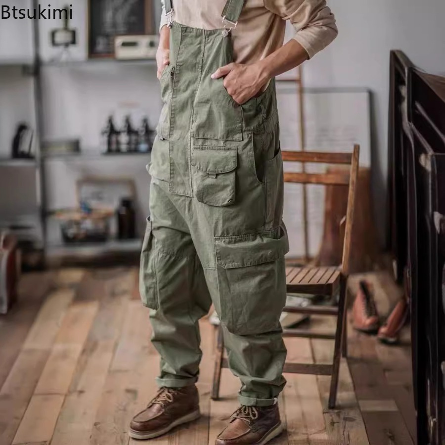 2026 Men's Retro Cotton Relaxe - Men'S Fashion Overalls recension och pris