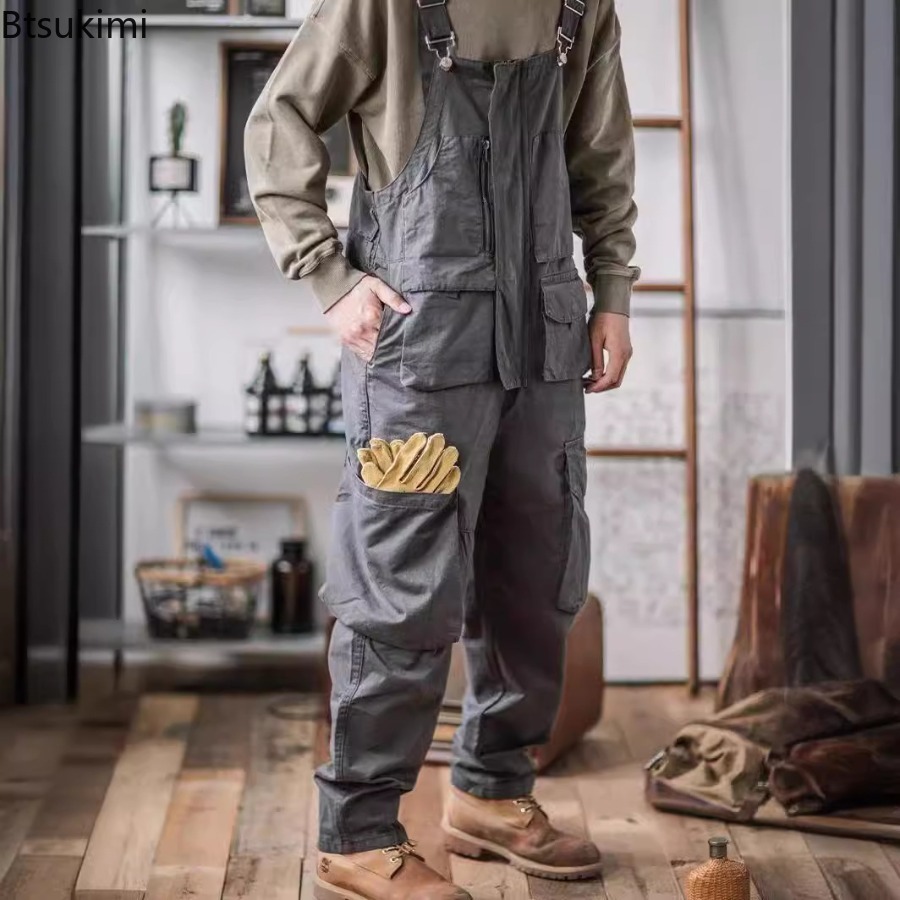2026 Men's Retro Cotton Relaxe - Men'S Fashion Overalls recension och pris