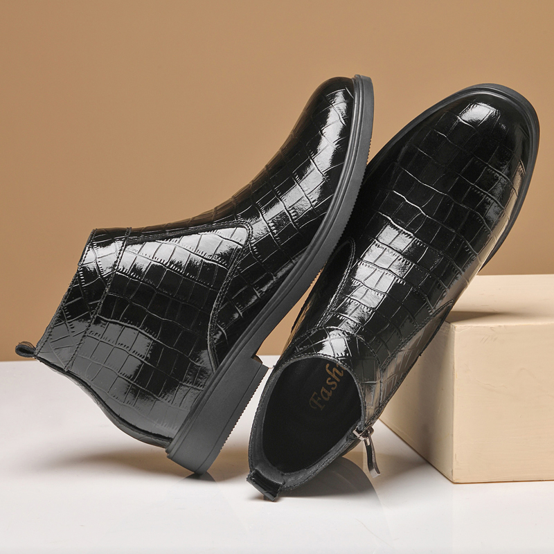 Fashionable Men Chelsea Boots  - Men'S Fashion Formal recension och pris
