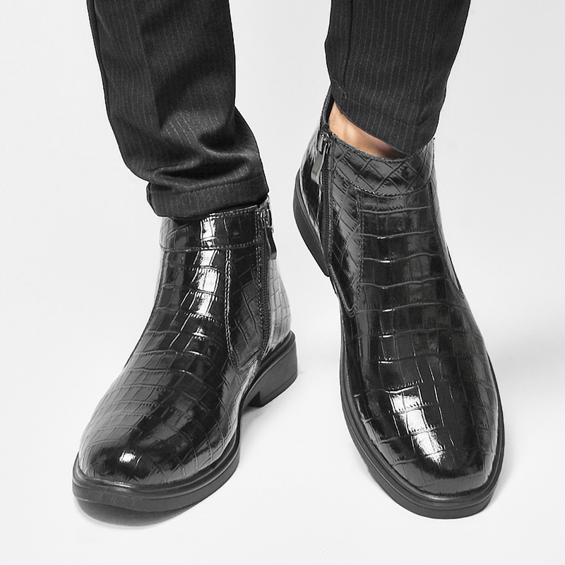Fashionable Men Chelsea Boots  - Men'S Fashion Formal recension och pris