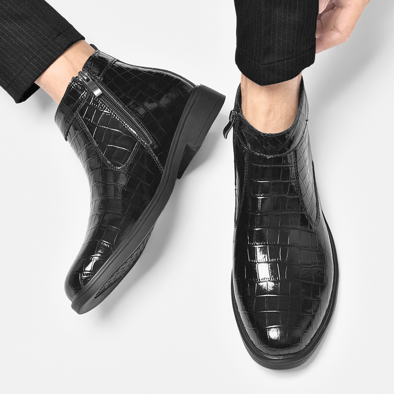 Fashionable Men Chelsea Boots  - Men'S Fashion Formal recension och pris