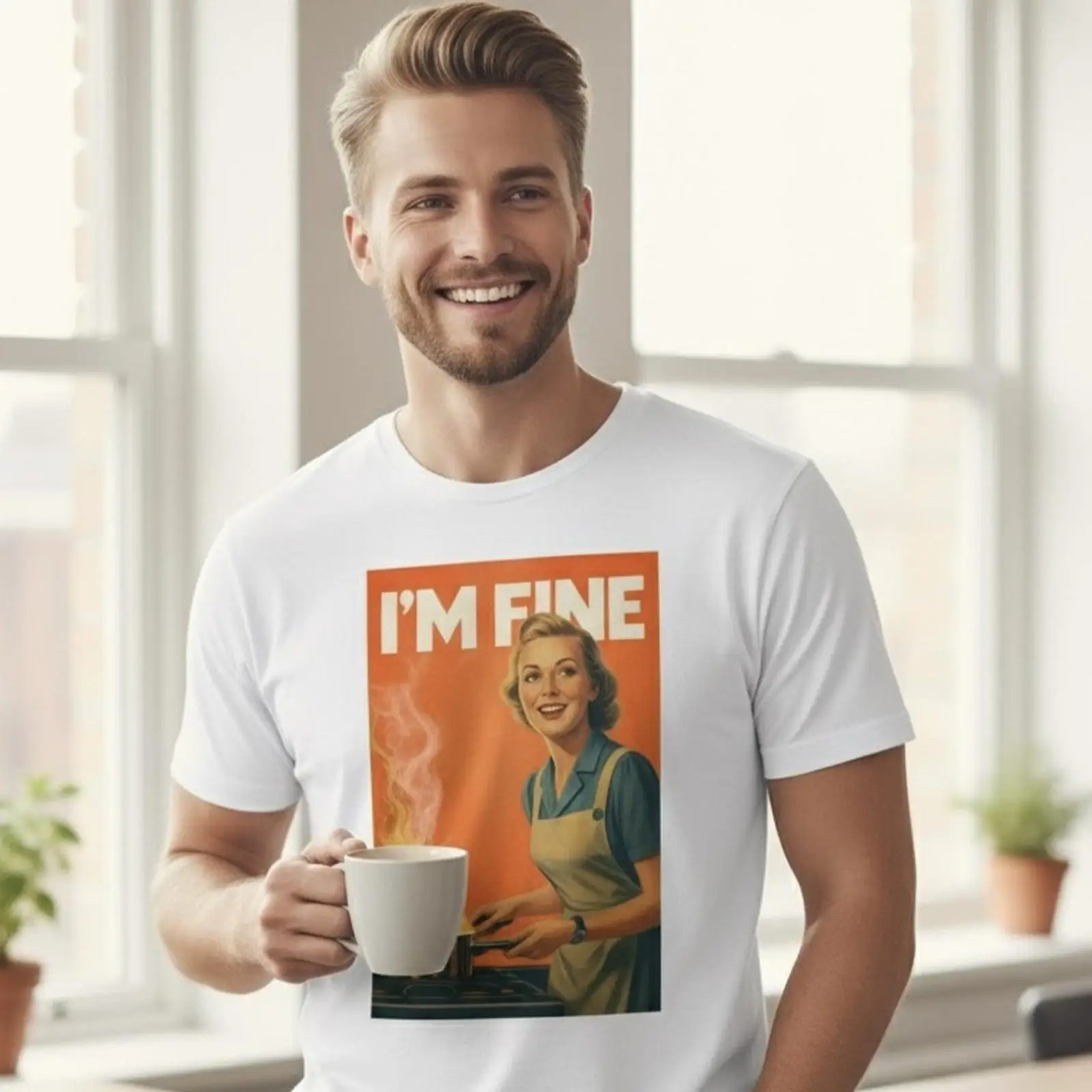 I amp 39 m Fine Meme T Shirt F - Mens Fashion In The 50S recension och pris