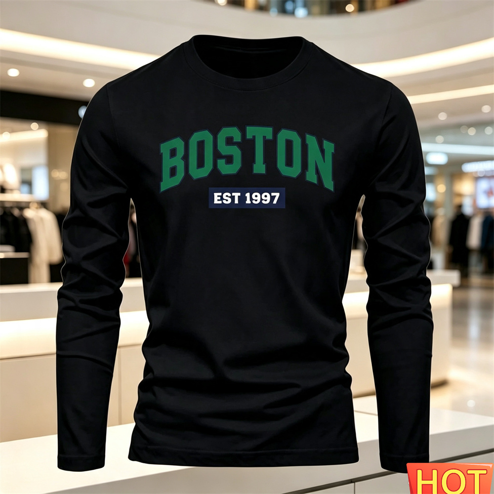Autumn Summer Men's long sleev - Mens Fashion Clothes recension och pris