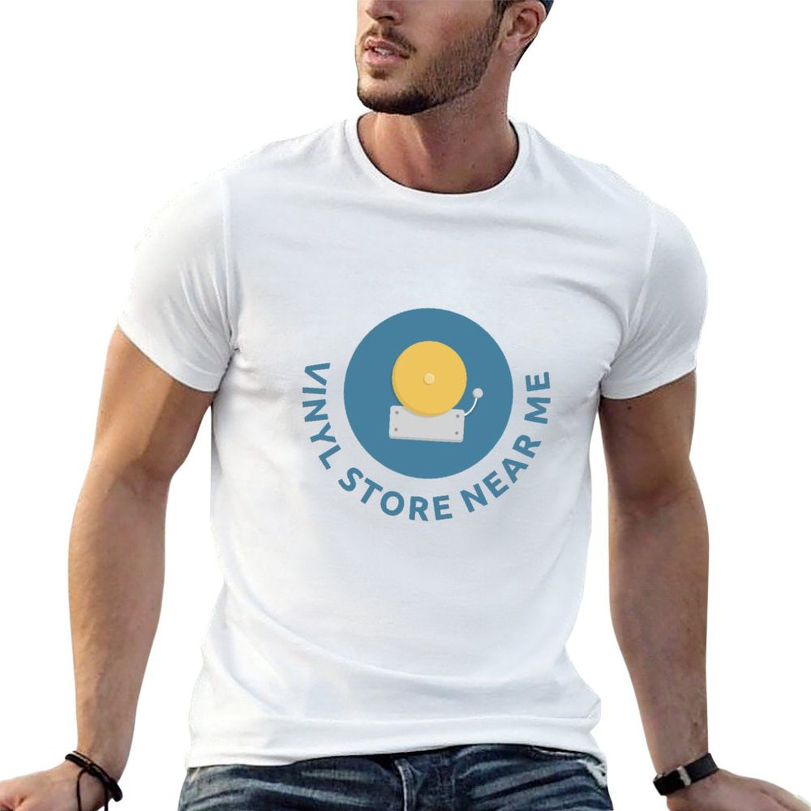 Vinyl store near me Tshirt T-S - Men'S Fashion Near Me recension och pris
