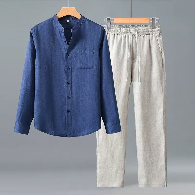(Shirt + trousers) 2026 summer - Mens Fashion Clothes recension och pris