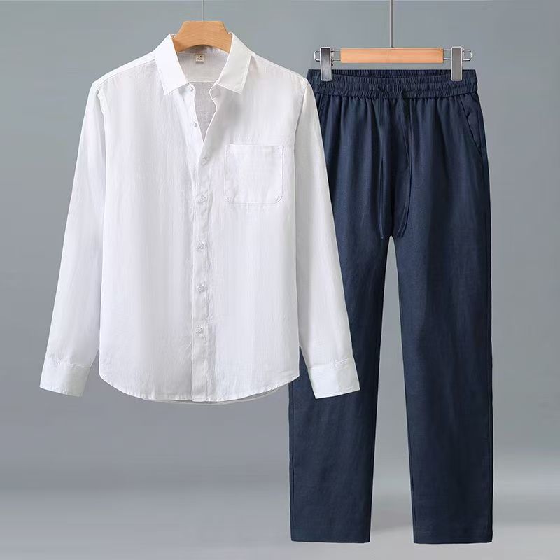 (Shirt + trousers) 2026 summer - Mens Fashion Clothes recension och pris