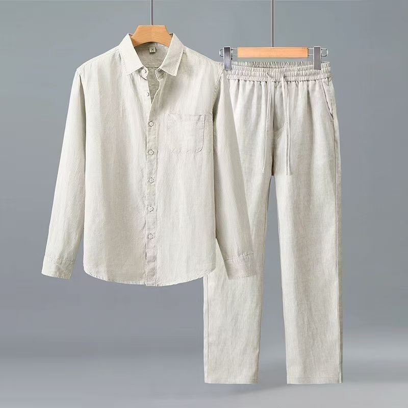 (Shirt + trousers) 2026 summer - Mens Fashion Clothes recension och pris