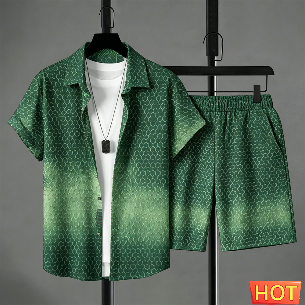 Summer Outfits Man Shirt Set G - Mens Fashion Clothes recension och pris