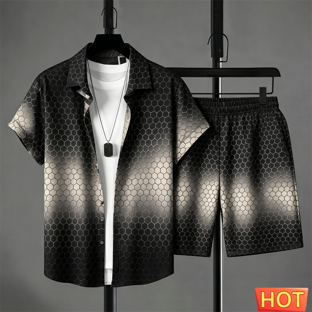 Summer Outfits Man Shirt Set G - Mens Fashion Clothes recension och pris