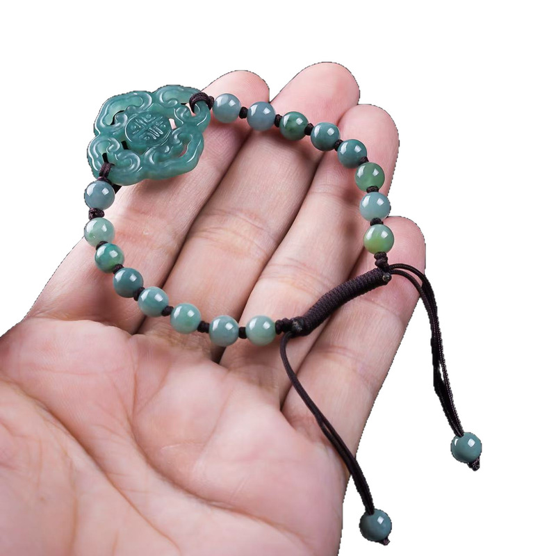 Natural Jadeite A-grade Bracel - Men'S Fashion Jewelry Bracelets recension och pris