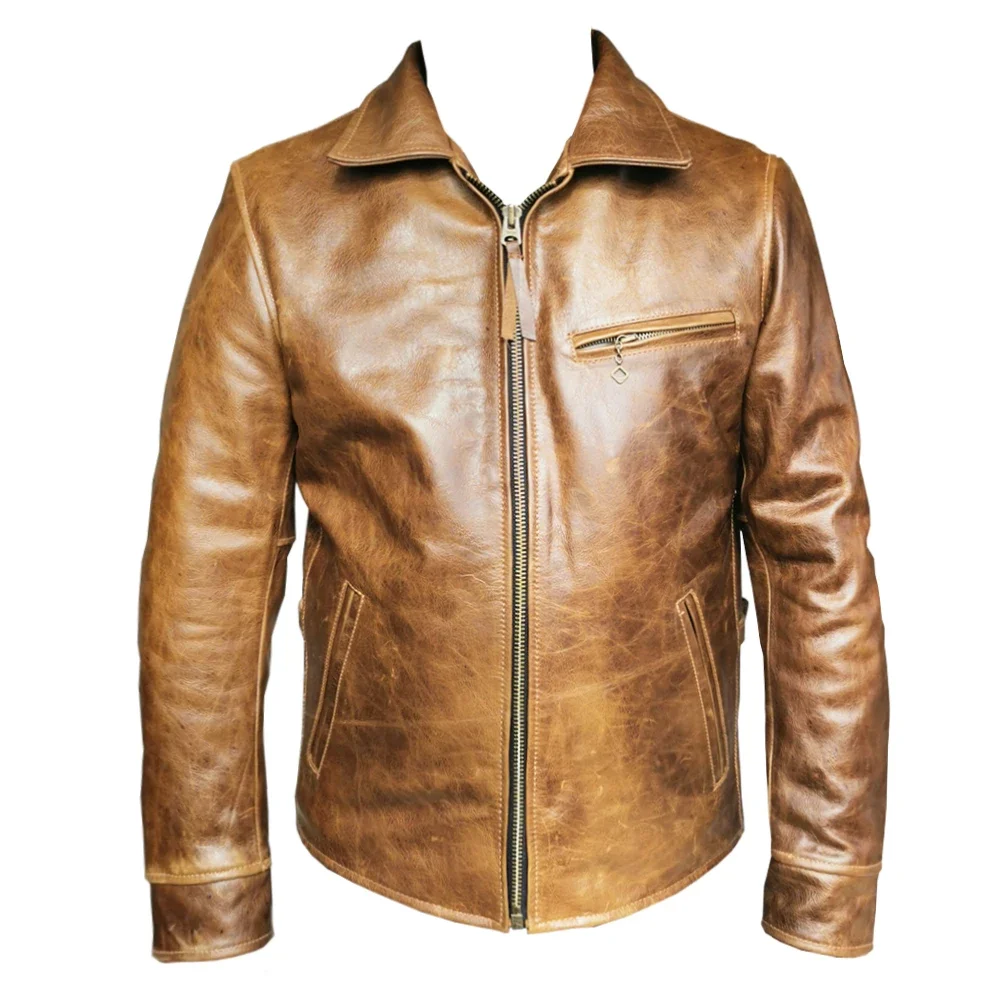 1930S Brown Men Leather Jacket - Mens Fashion In The 1930S recension och pris