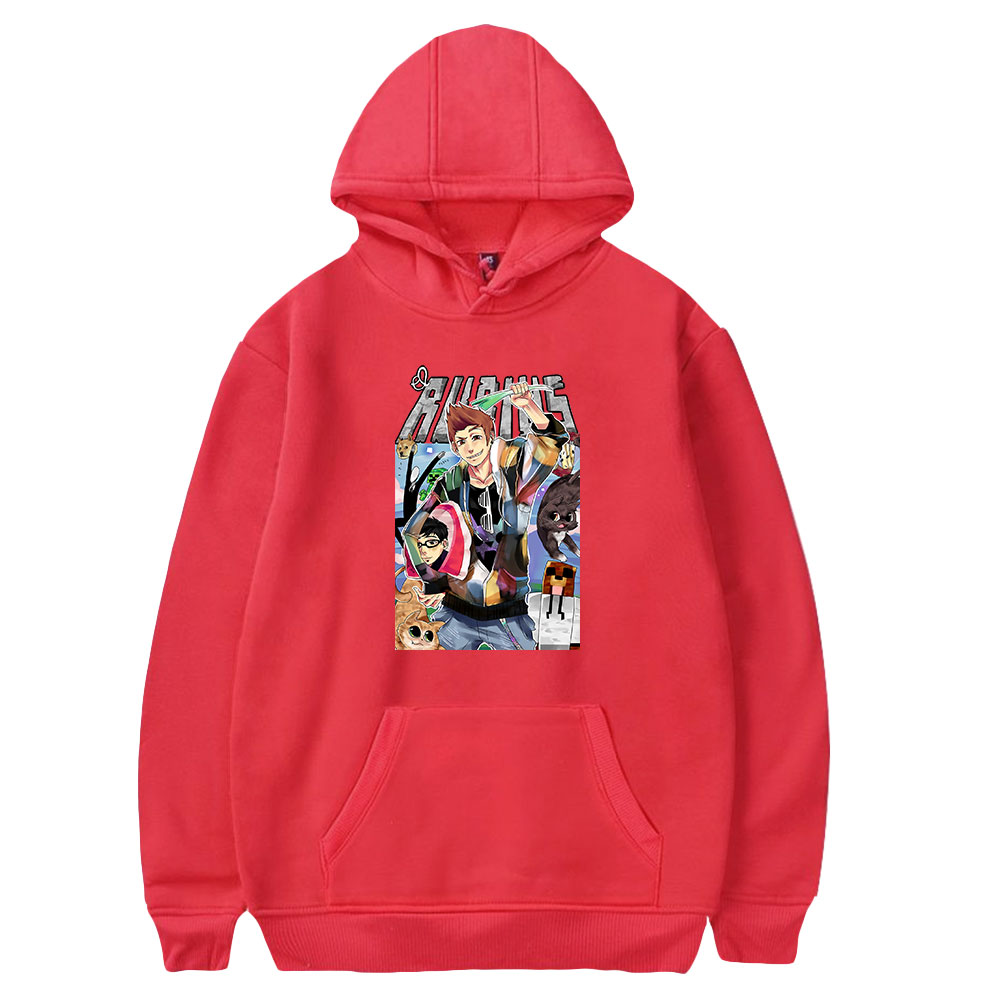 2026 Rubius Hoodie Unisex Long - Men Fashion Youtubers recension och pris