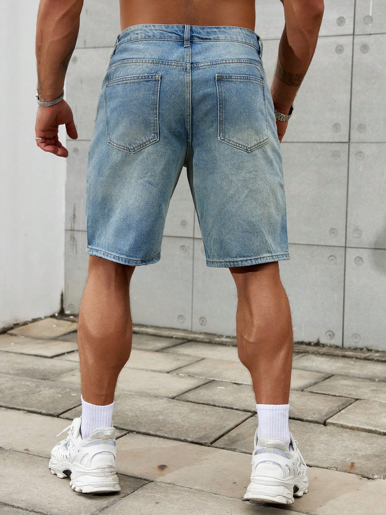New Fashion Mens Ripped Short  - Men'S Fashion Overalls recension och pris