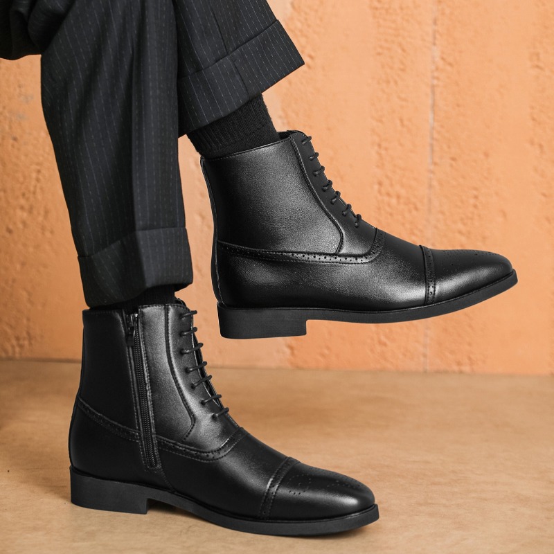 Luxury Men's Boots New High-to - Mens Fashion Dress Shoes recension och pris