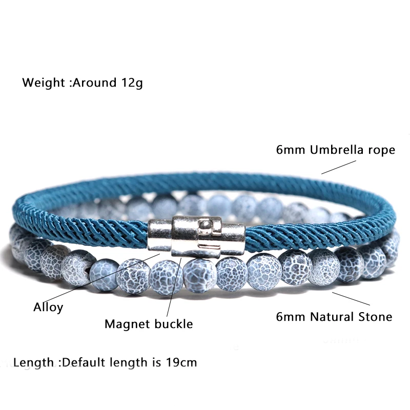 Creative 2Pcs/Set Beads Rope B - Men'S Fashion Umbrella recension och pris