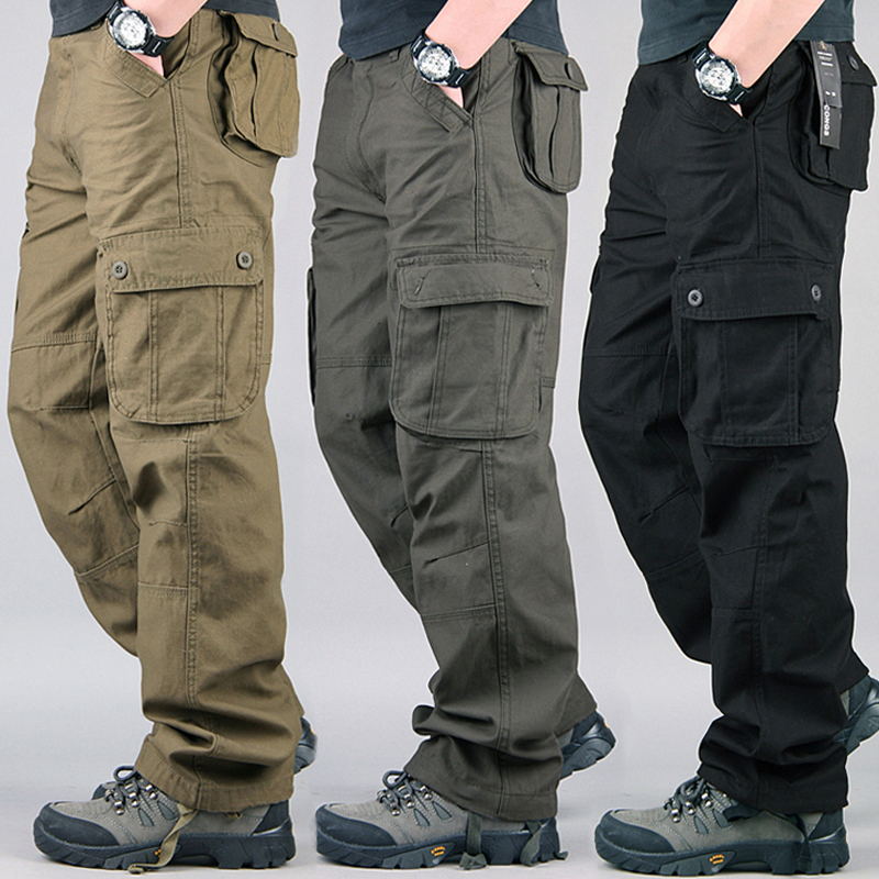 Tactical Cargo Pants Men Cotto - Men'S Fashion Overalls recension och pris
