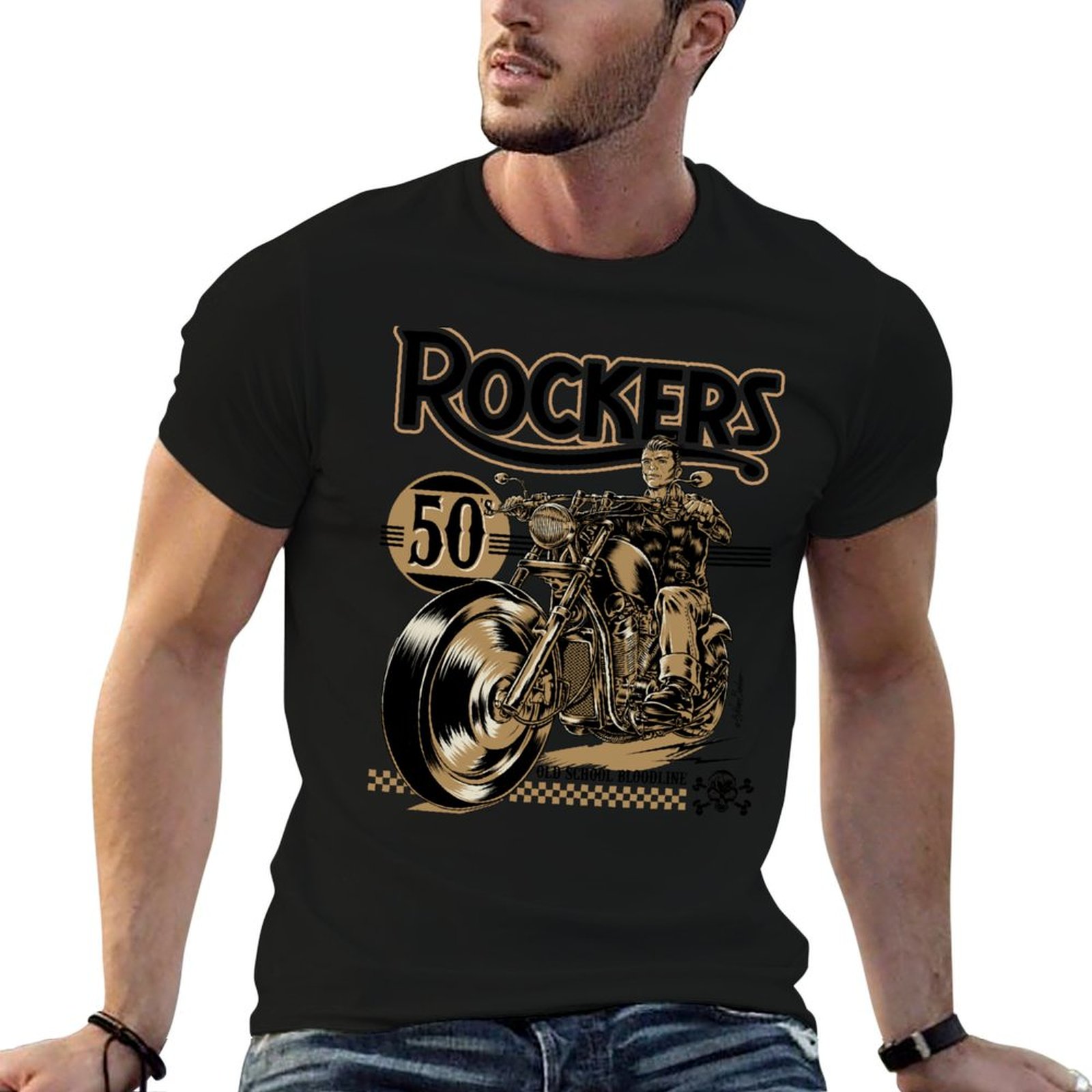 Rockers 50s T-Shirt Fashion Si - Mens Fashion In The 50S recension och pris