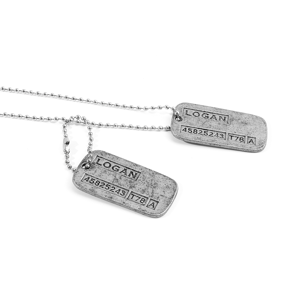 X-Men Wolverine Military Card  - Men'S Fashion Necklaces recension och pris