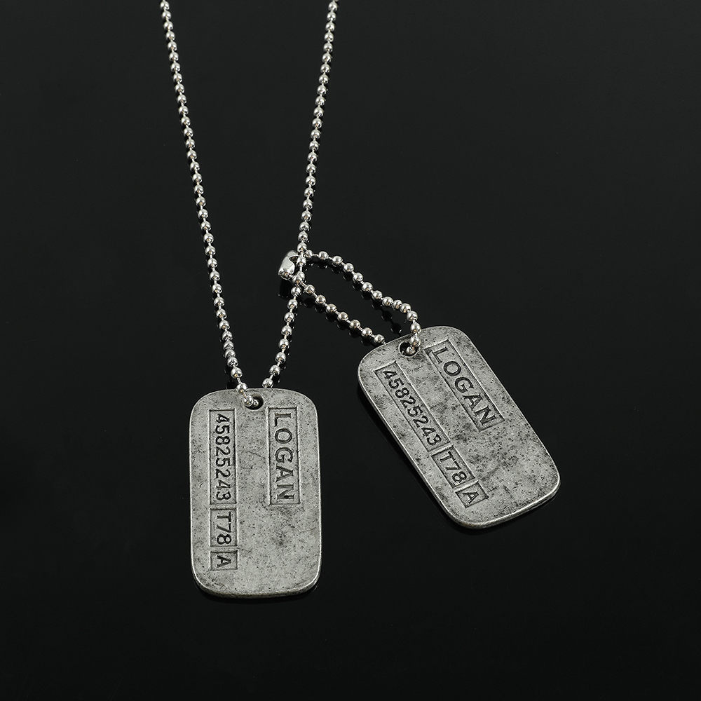 X-Men Wolverine Military Card  - Men'S Fashion Necklaces recension och pris