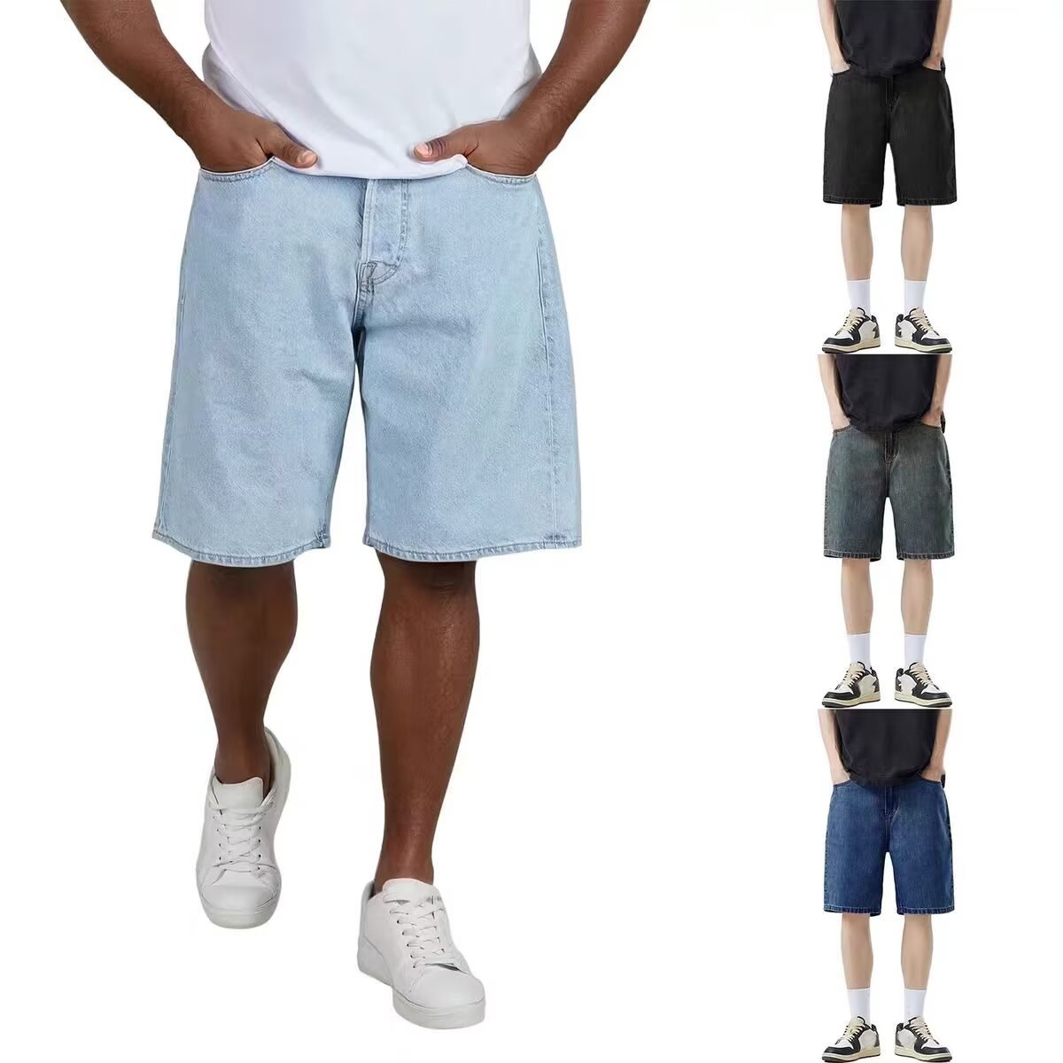 2026 New Korean Style Vintage  - Men'S Fashion Overalls recension och pris