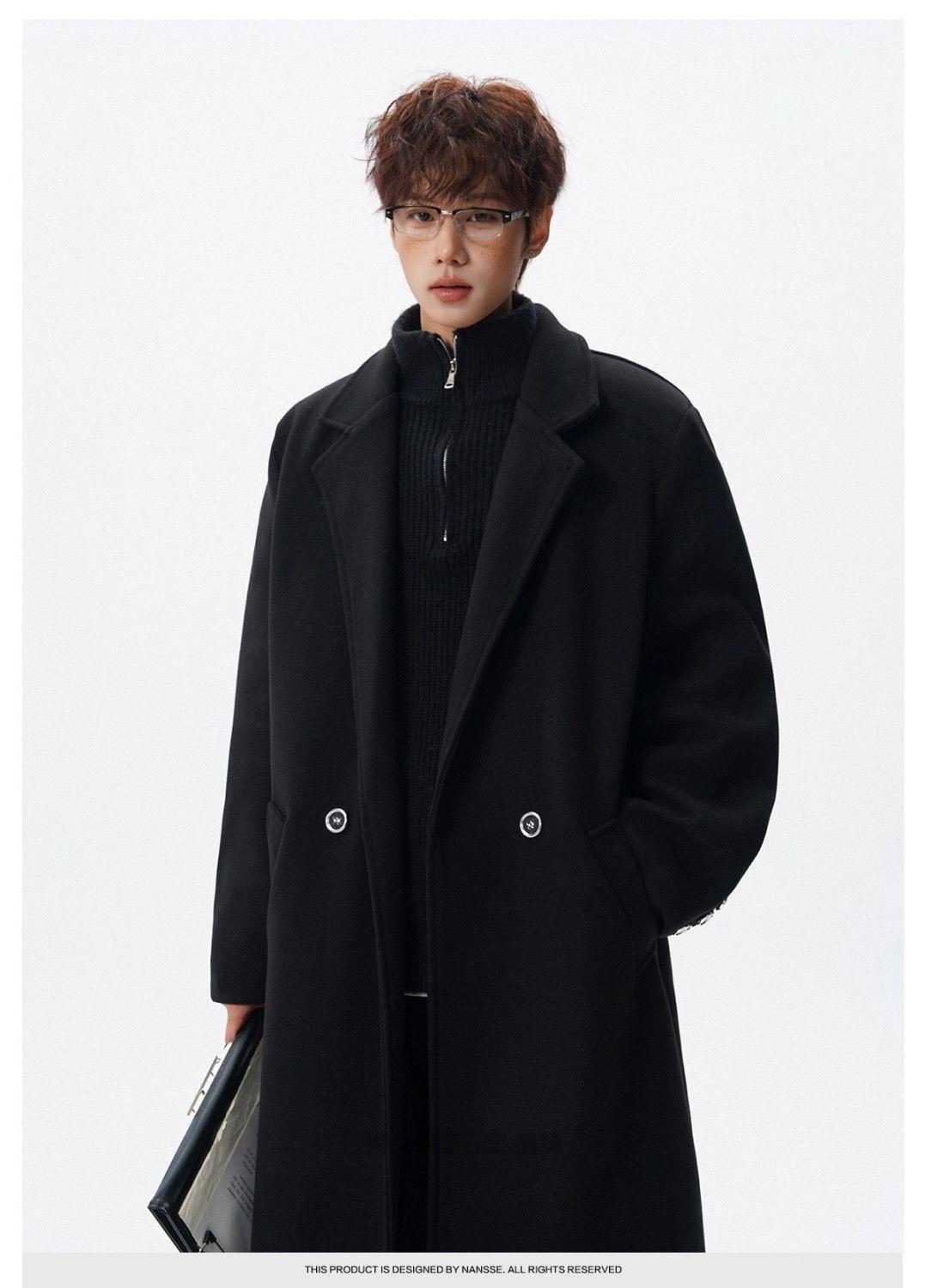Wool Blend Coat Korean Reviews - Men'S Fashion Reviews recension och pris