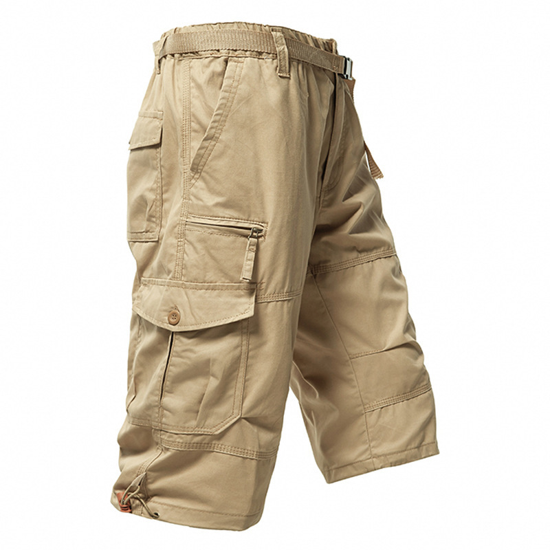 Men's Cotton 3/4 Pants Loose P - Men'S Fashion Overalls recension och pris