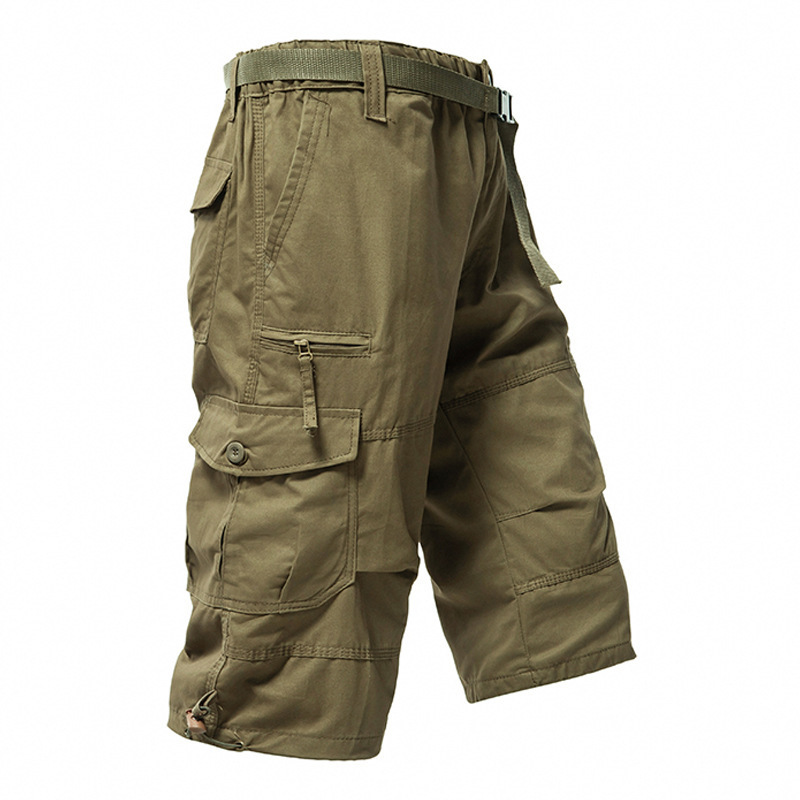Men's Cotton 3/4 Pants Loose P - Men'S Fashion Overalls recension och pris