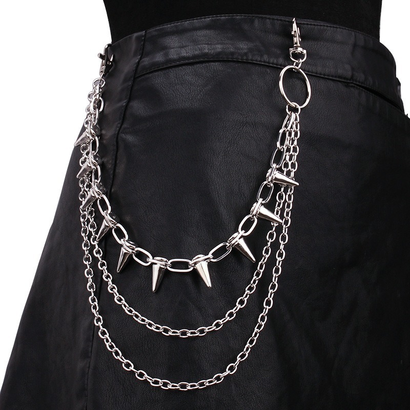 Hip Hop Punk Rock Metal Pants  - Men'S Fashion Overalls recension och pris