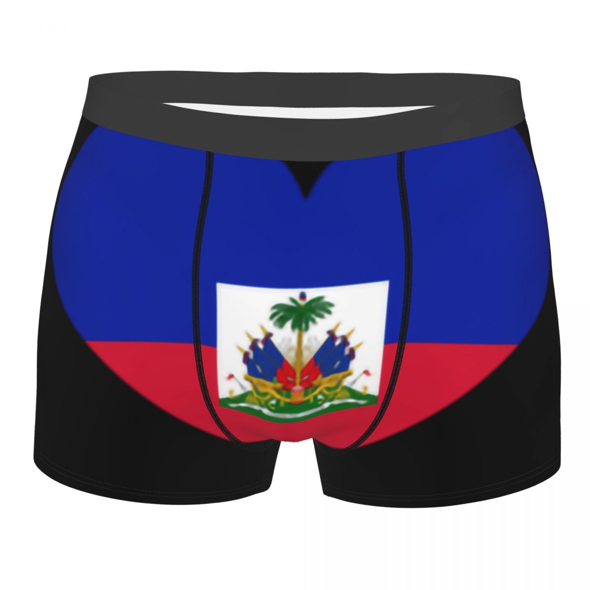 Fashion Flag Of Haiti Boxers S - Men'S Fashion Underwear recension och pris