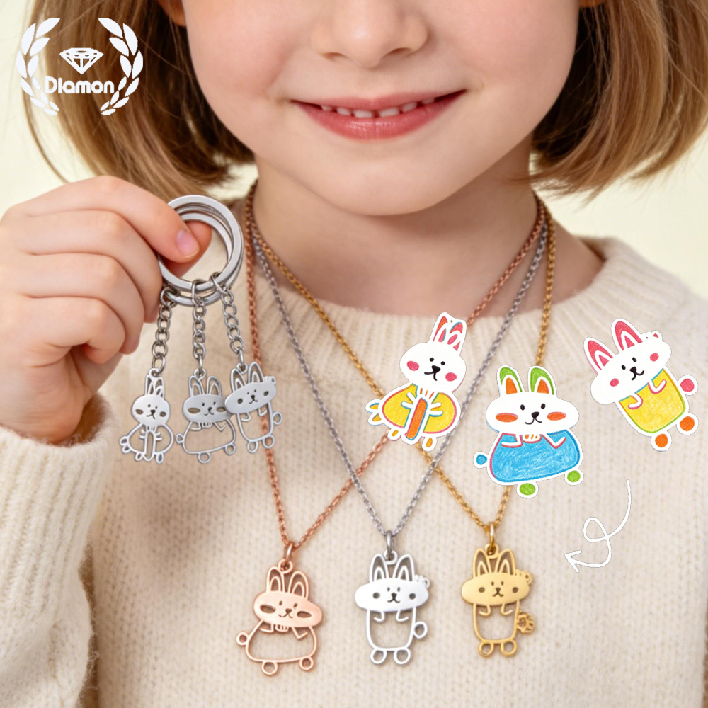 Diamon Custom Children's Drawi - Men'S Fashion Jewelry Bracelets recension och pris