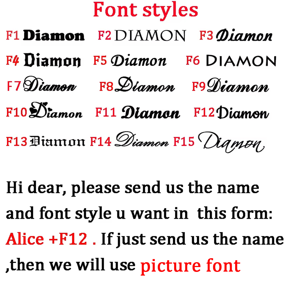 Diamon Customized Hollow Name  - Men'S Fashion Jewelry Bracelets recension och pris