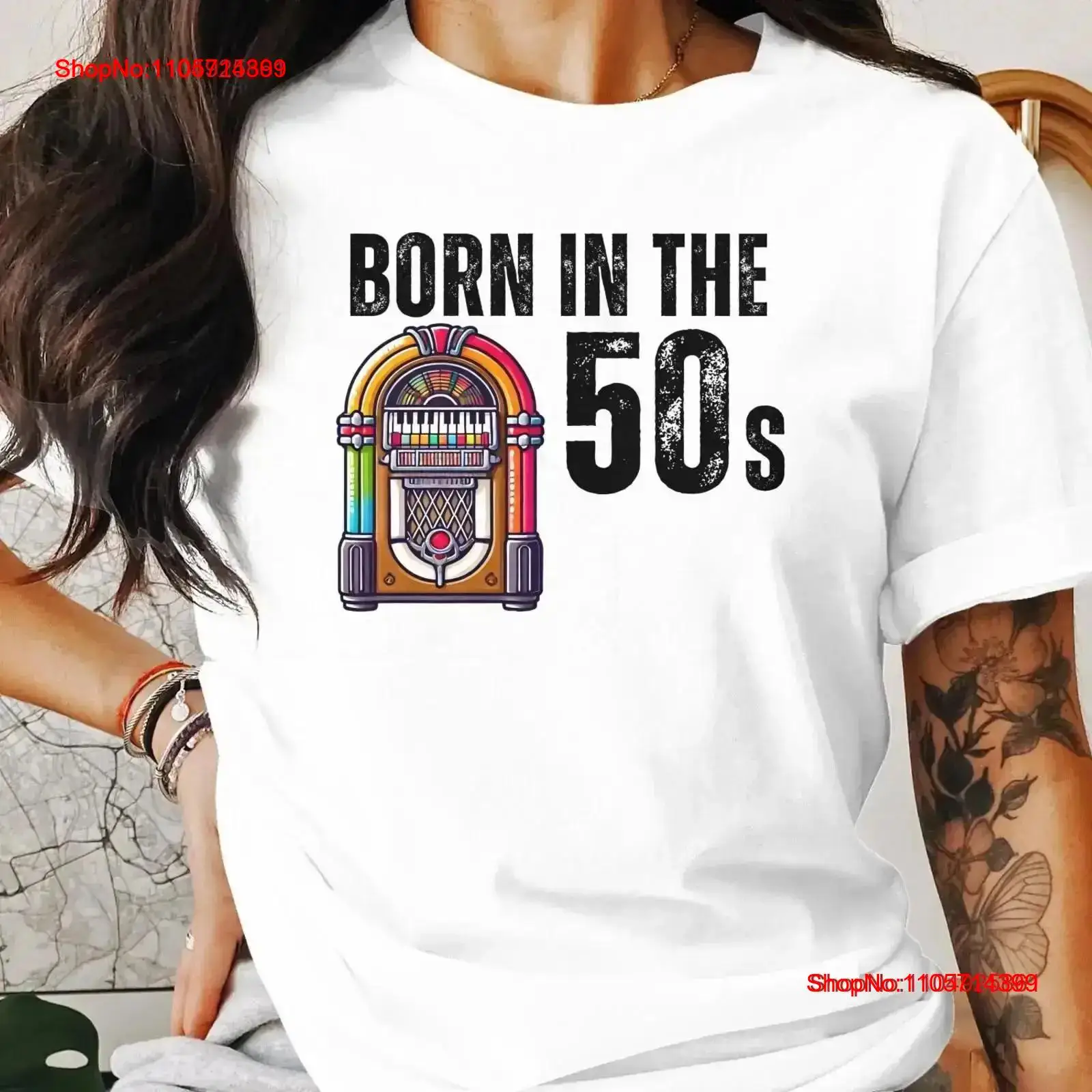 Vintage Born In The 50s T Shir - Mens Fashion In The 50S recension och pris